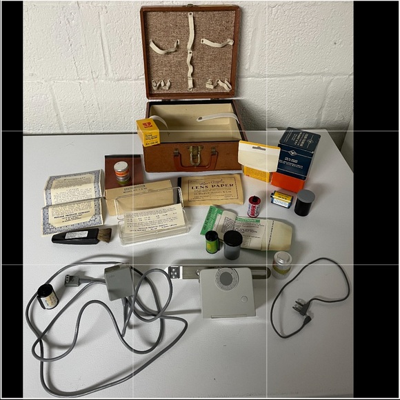 Braun F 21 Electric Camera Flash and Agfa Ambiflex Color Telinear f4 135mm - Picture 3 of 13